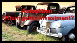 Autoaktien – (K)ein gutes Investment?